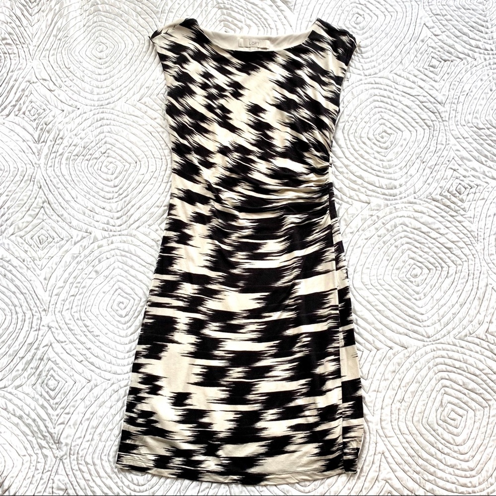 LOFT Ruched Dress